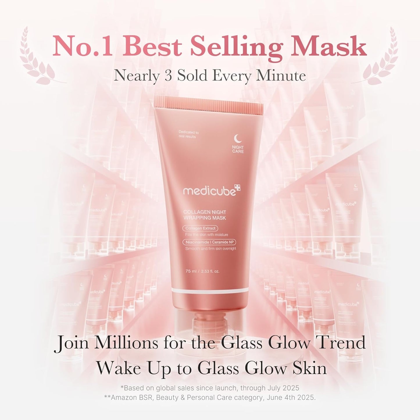 medicube Wrapping Mask Collagen Overnight Peel Off Facial Mask